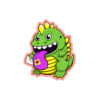 Bubble-free stickers (Cute Kaiju Toy 1) - 이미지 3
